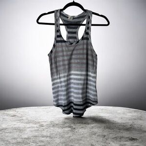Roxy Tank Top Stripes Striped Medium Womens Shirt